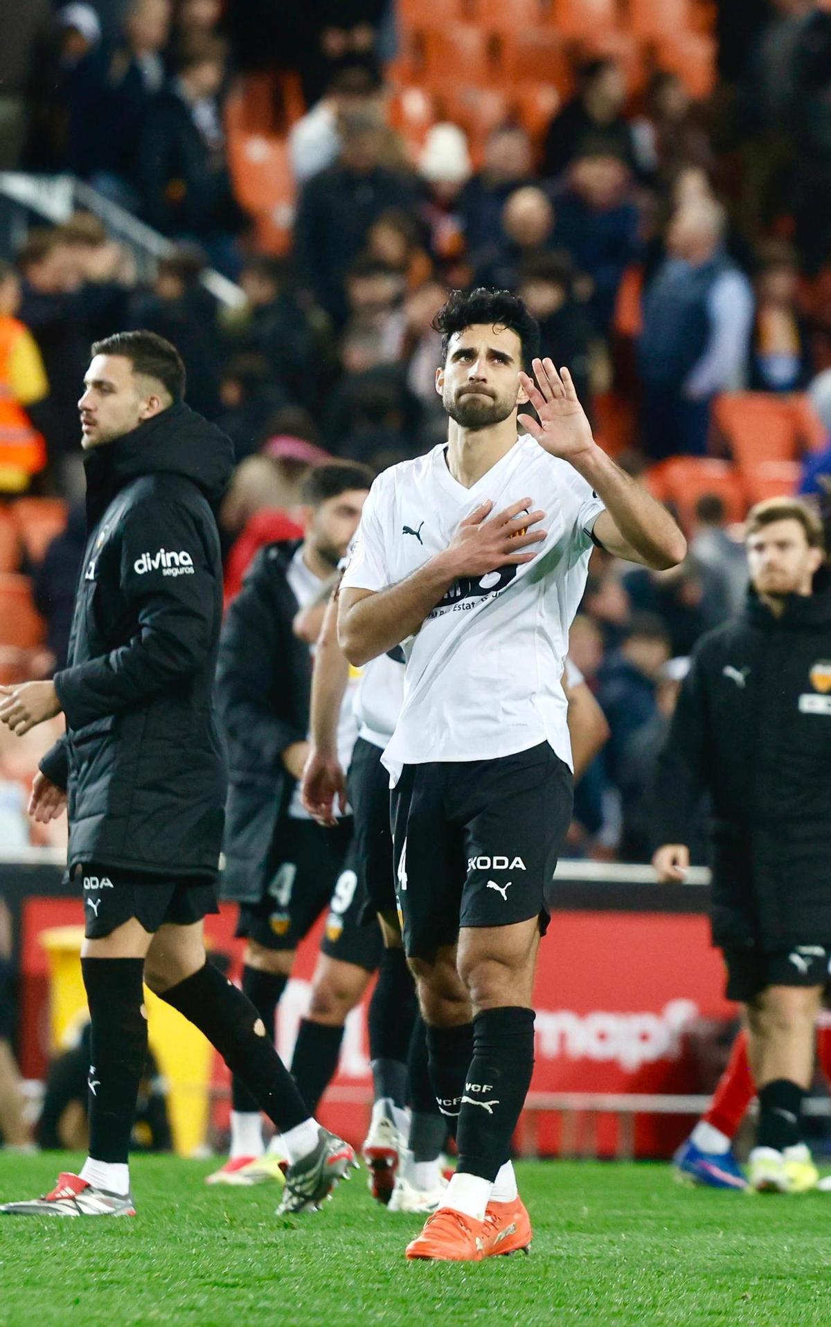 Las imágenes del partido de Copa del Rey entre el Valencia CF y ...