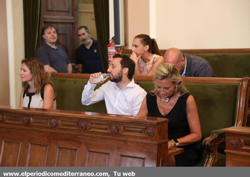 Primer pleno de la legislatura en el Ayuntamiento de Castelló