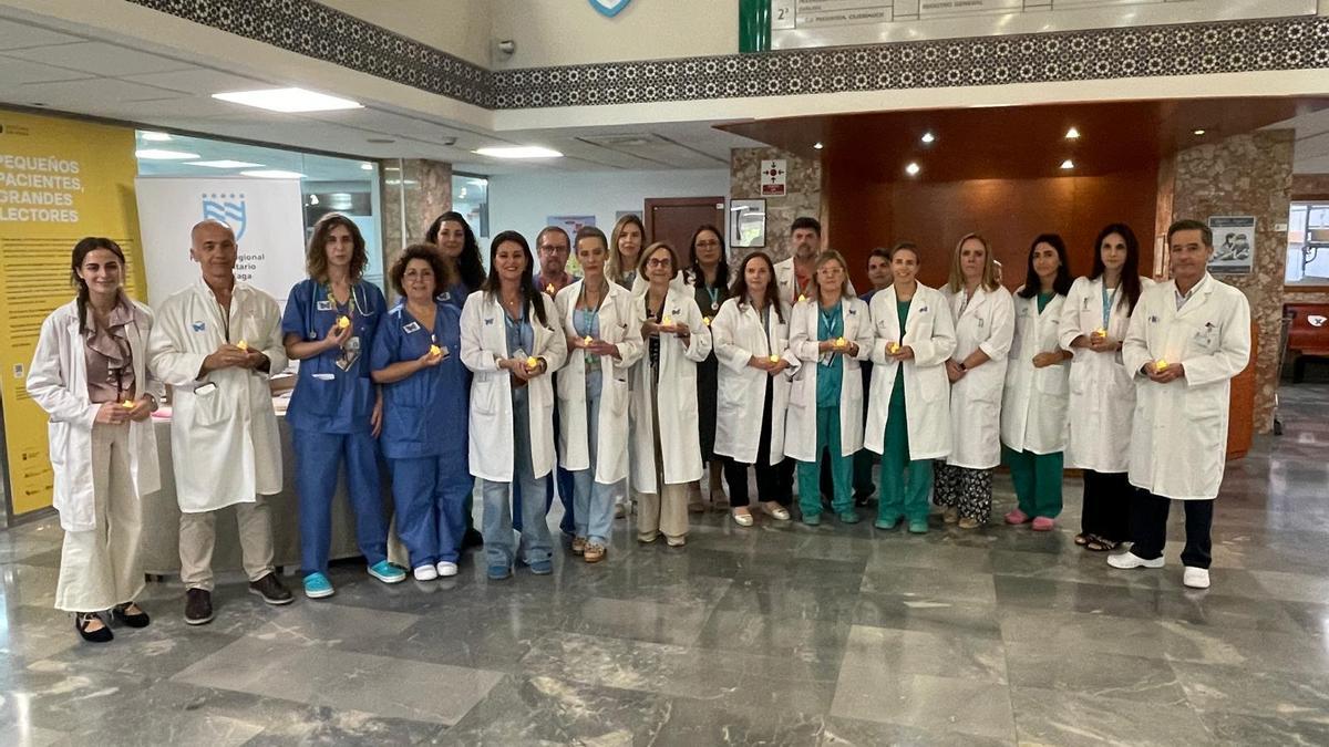 El Hospital Materno Infantil de Málaga conmemora el Día Mundial de la Concienciación sobre el Duelo Gestacional, Perinatal y Neonatal
