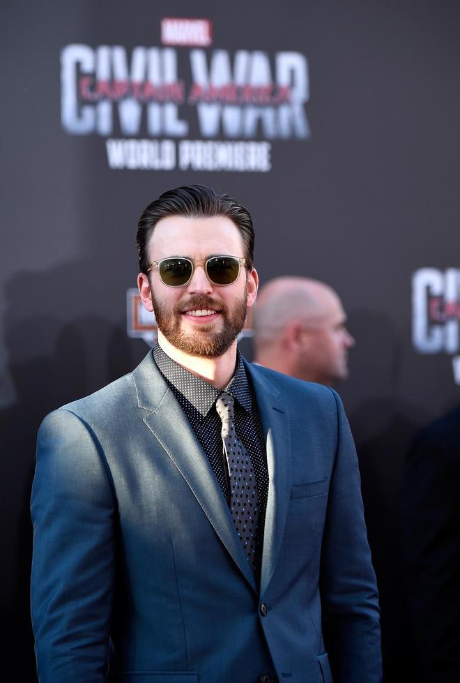 Chris Evans durante el estreno de 'Capitán América: Civil War' (2016) en Los Ángeles
