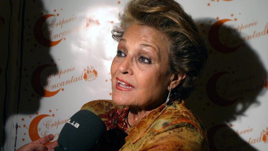 Carmen Sevilla ingresa en un hospital de Madrid al agravarse su estado de salud