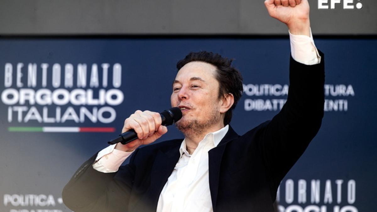 Elon Musk defiende &quot;tener hijos&quot; y un ambientalismo &quot;esperanzador&quot; en un foro de Meloni