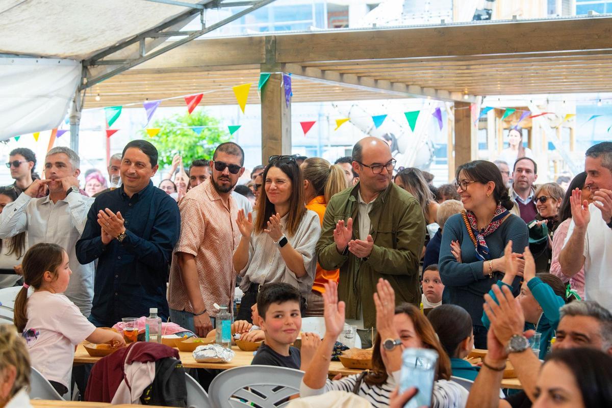 El barrio de Xuxán celebra sus primeras fiestas