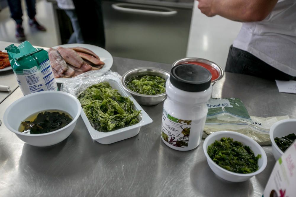 Curso en Elche para cocinar con algas