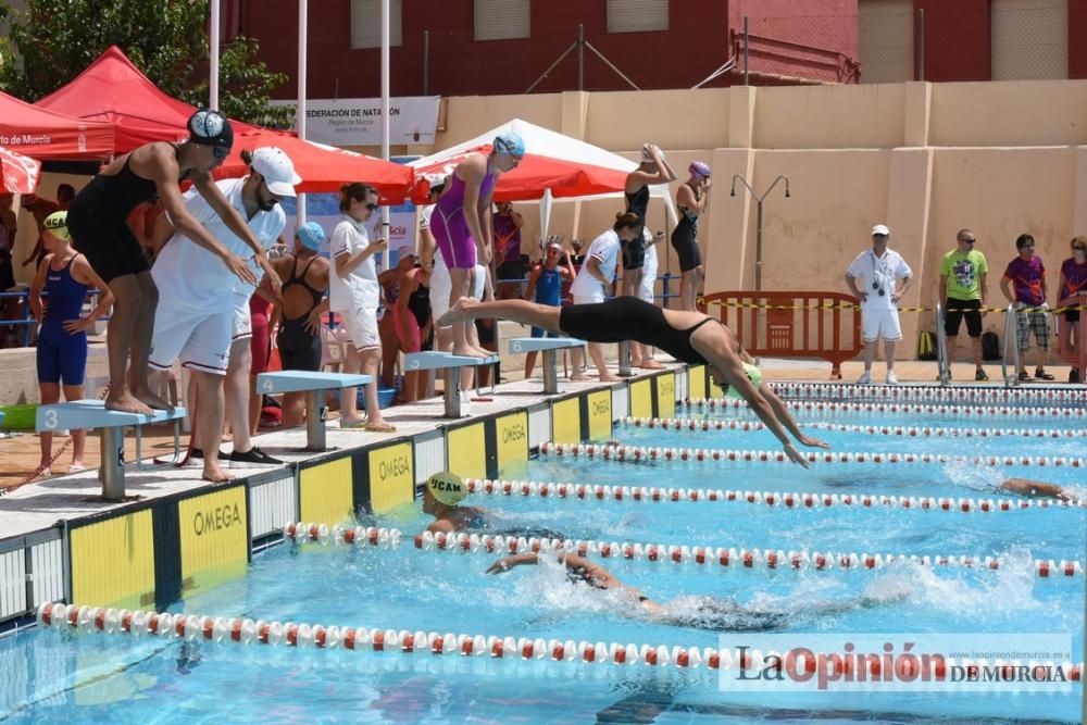 Final del Campeonato regional de natación.