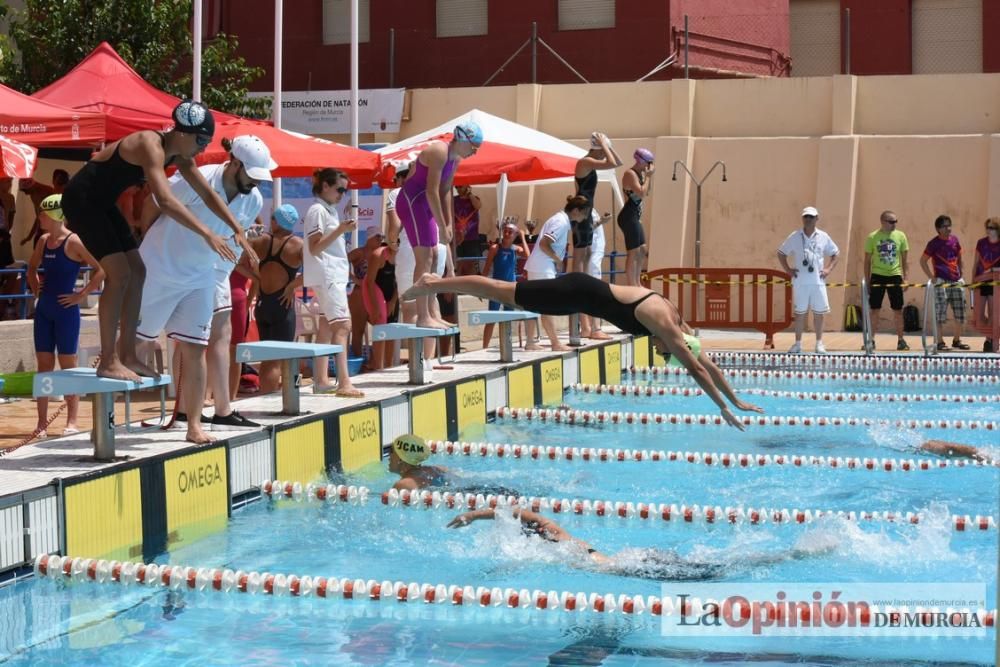 Final del Campeonato regional de natación.