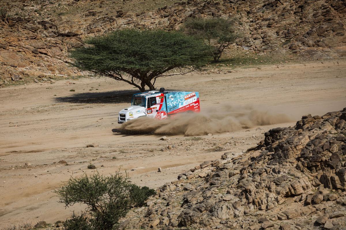 Las imágenes de la segunda etapa del Rally Dakar.
