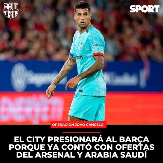 Todas las claves de la operación Joao Cancelo con el Barça