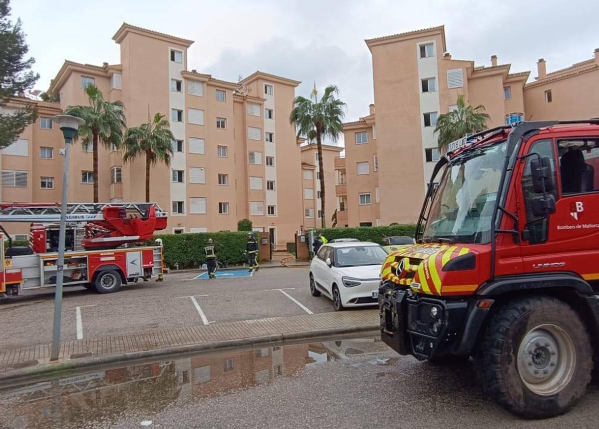 Bomberos de Mallorca se desplazaron al lugar del accidente. | ANTES DE CRISTO