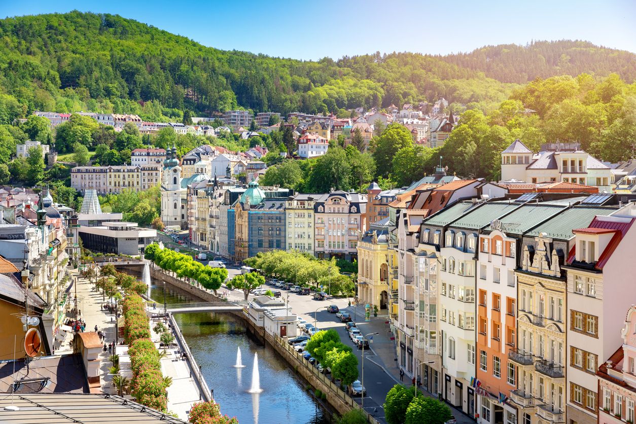 Karlovy Vary, un paisaje de ensueño en República Checa