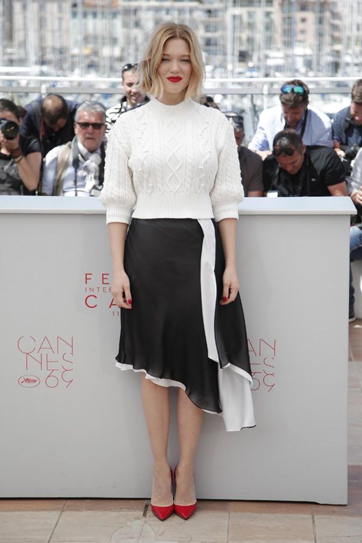 Cannes 2016: Lea Seydoux en el photocall de 'Juste La Fin Du Monde'