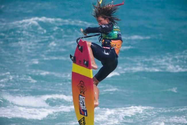 Prueba de Strapless en el Mundial de Kitesurf de Fuerteventura