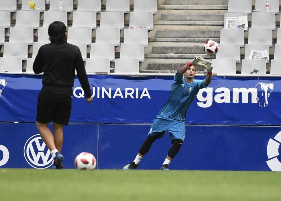 Entrenamiento del Oviedo