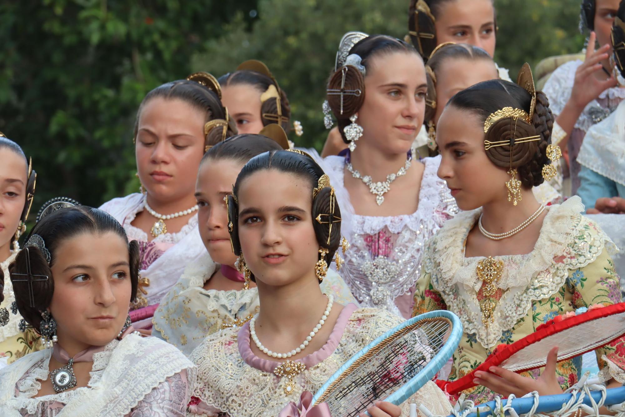 La Batalla de Flores de las candidatas a Falleras Mayores de València