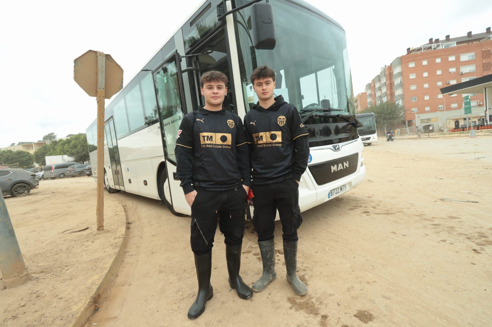 Autobuses de valencianistas para ver el Valencia - Betis en Mestalla