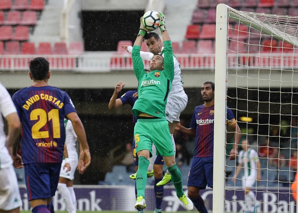 El Córdoba CF cae ante el Barcelona B.