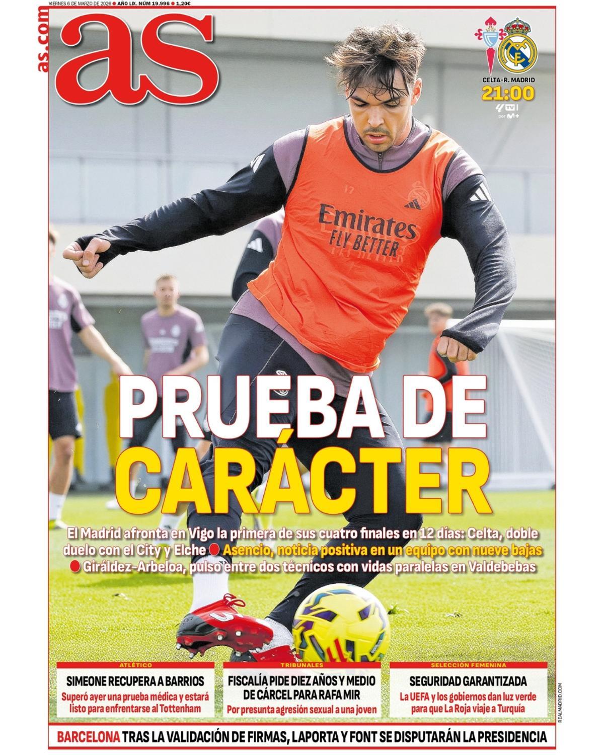 Estas son las portadas de la prensa deportiva Estas son las portadas de la prensa deportiva