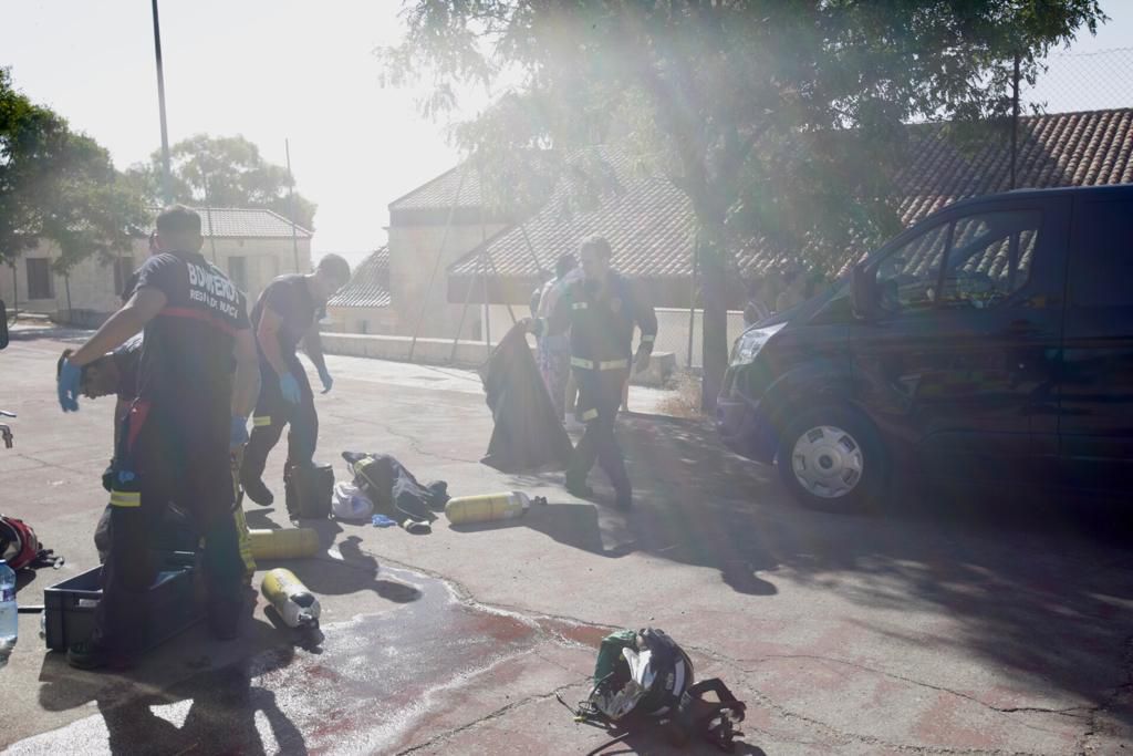 Encuentran muerto a un vecino de Lorca desaparecido encajado en el hueco entre dos casas