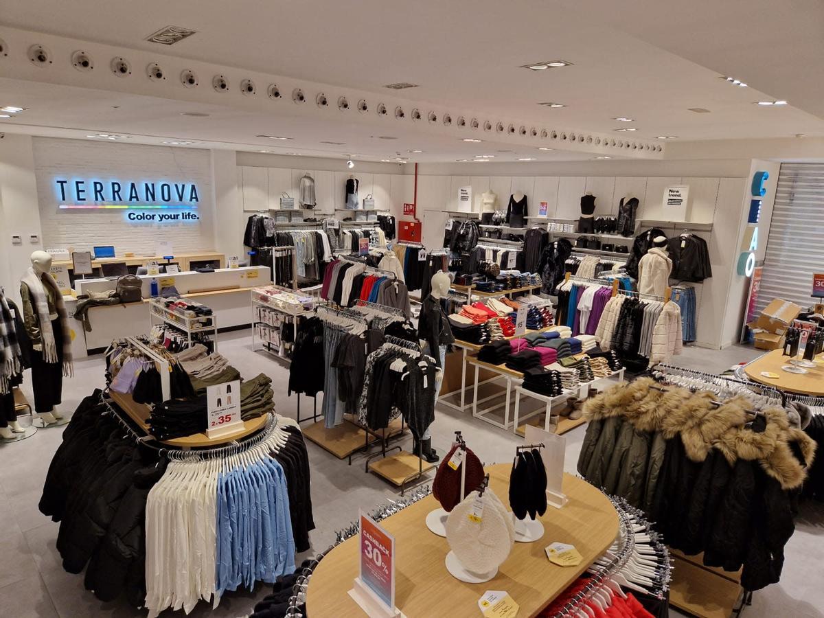 Tiendas de Terranova en España.
