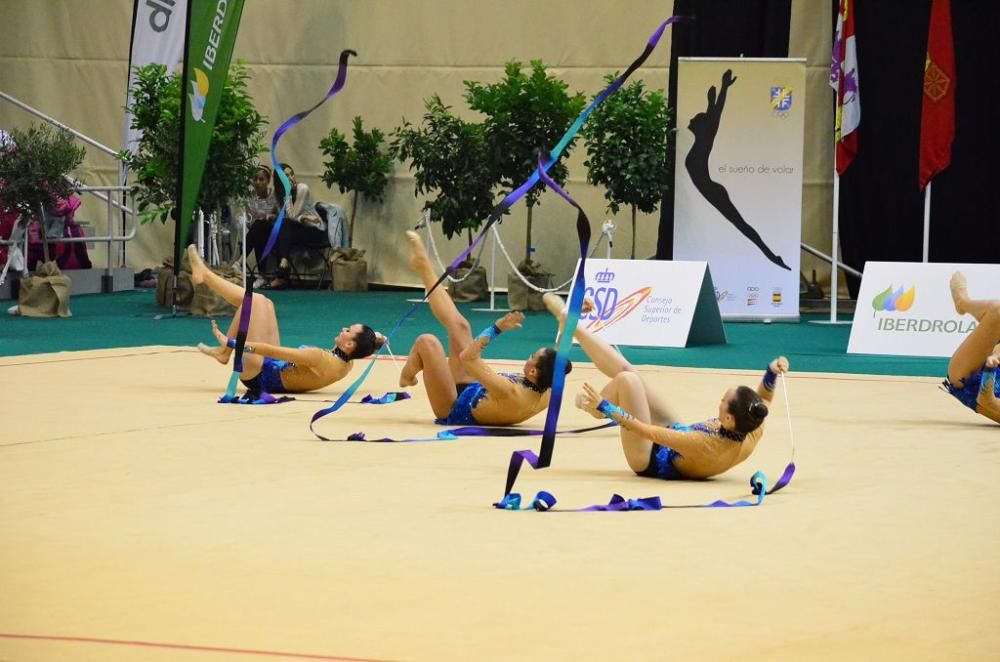 Campeonato de Gimnasia Rítmica: sábado por la tarde