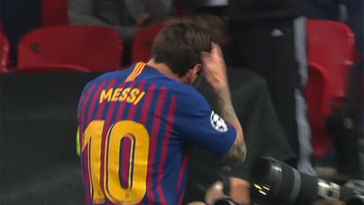 ¿A quién le dedicó Messi el primer gol?