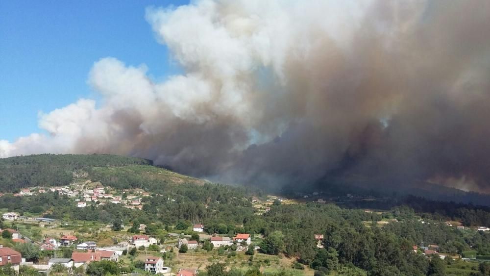 Incendio en Soutomaior