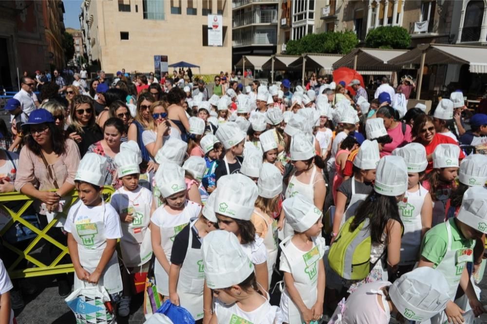 Más de 250 niños participan en el HuertaChef