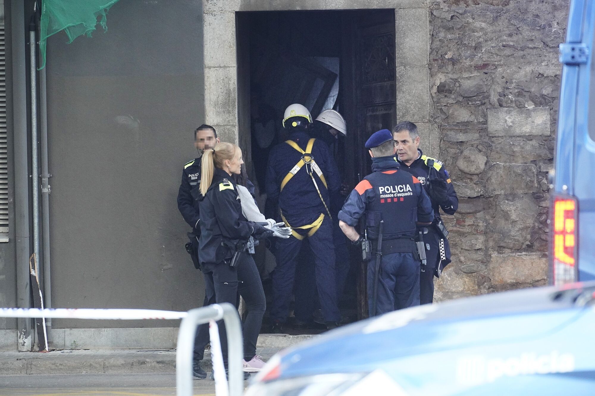 Girona carrer Tomàs Mieres desallotjament edifici ocupat