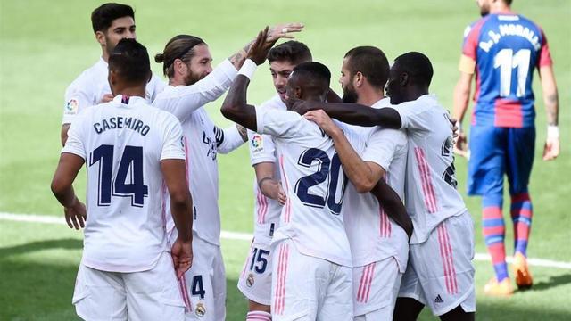 El 1x1 del Real Madrid ante el Levante