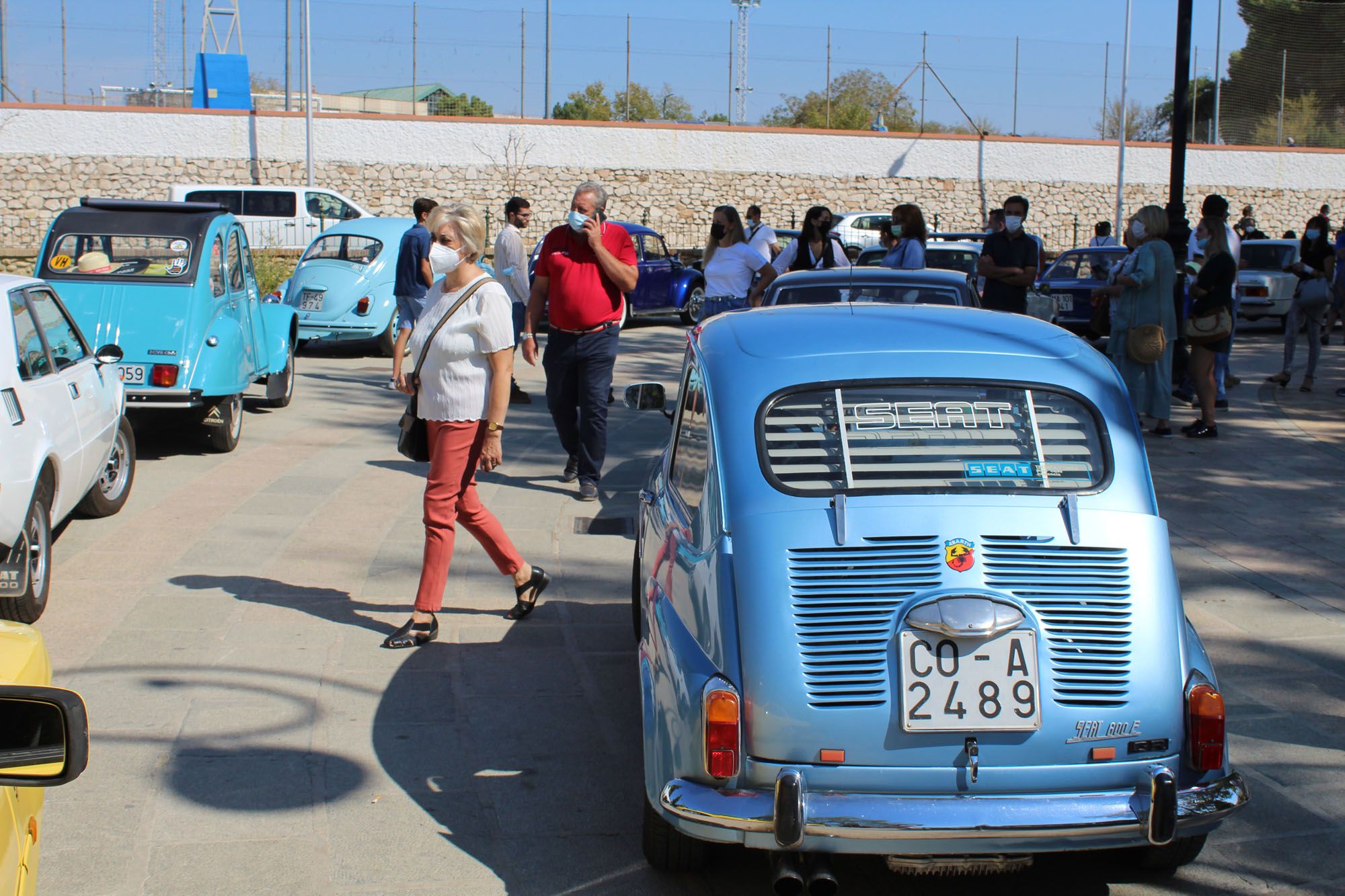 Concentración de coches clásicos en Antequera