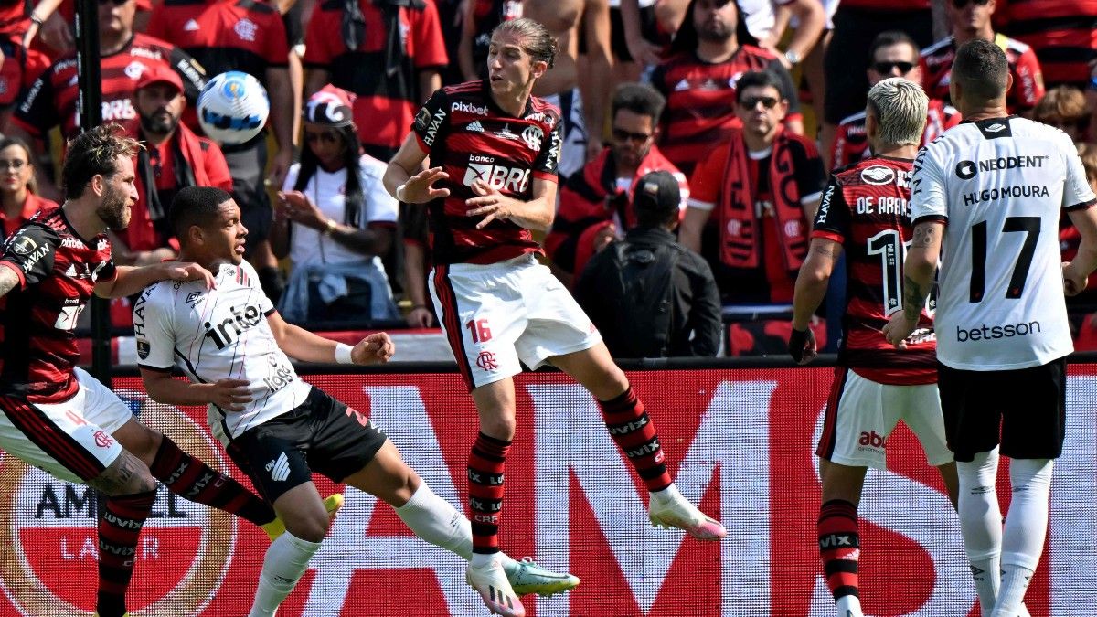 Filipe Luis, con Flamengo