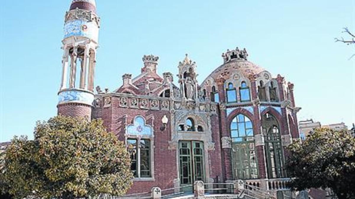 HOSPITAL DE SANT PAUEspectáculo poético en el recinto modernista.