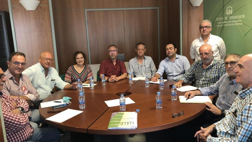 Representantes de Sindicato Médico fueron recibidos en la Delegación de Salud.