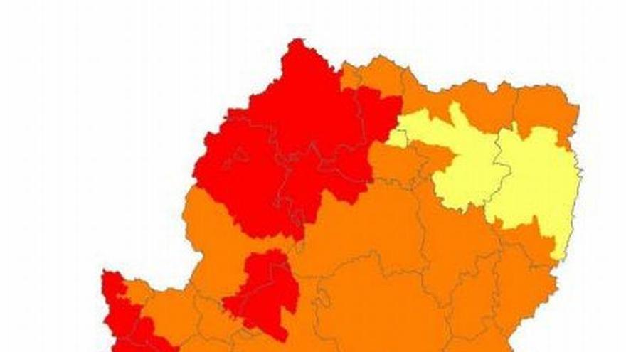 Prealerta roja por riesgo de incendios en las tres provincias aragonesas