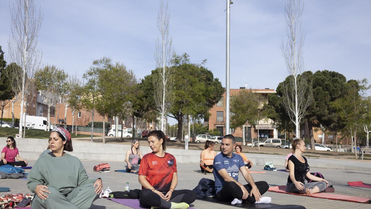 Jornada de activitat física celebrada en Parets del Vallès