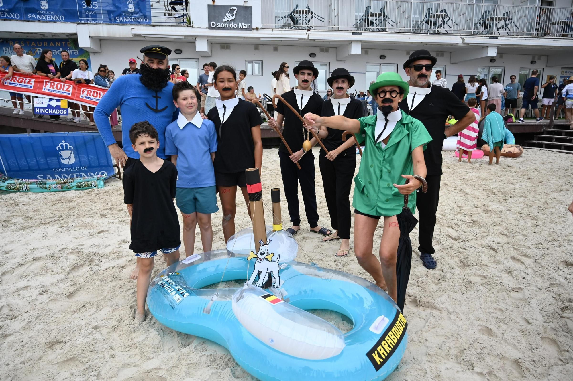 Las imágenes del Campeonato Mundial de Colchonetas en Sanxenxo