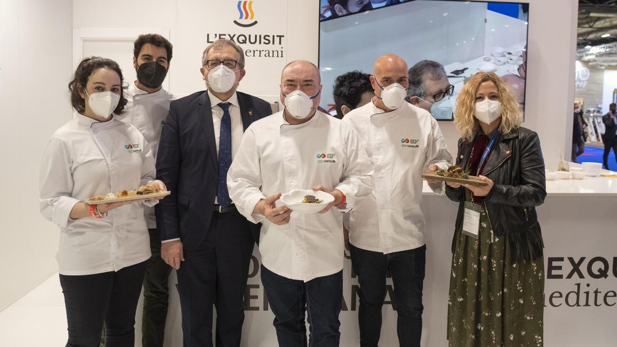 Los cocineros de la provincia con estrella Michelin hicieron una demostración en Fitur.