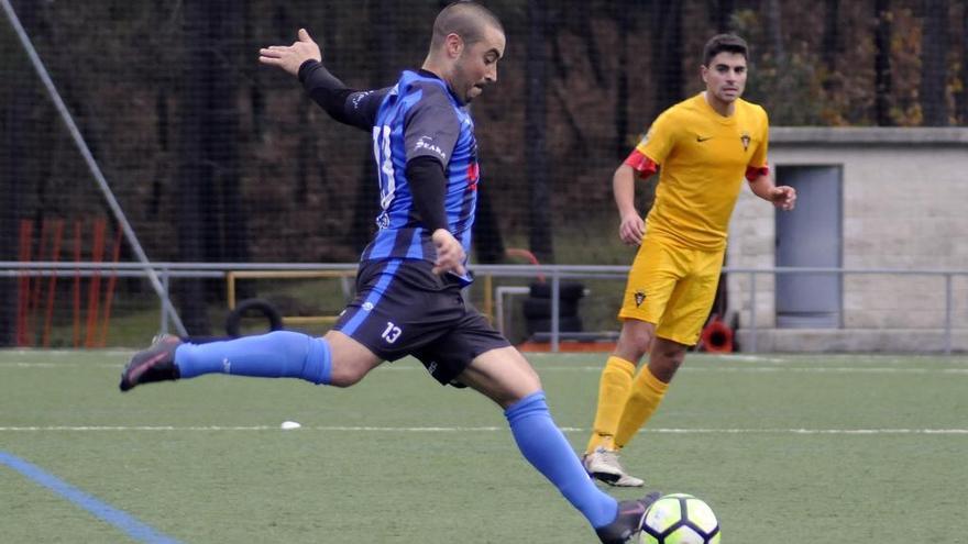 El jugador del Piloño Marc, en un partido anterior.