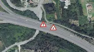 Retenciones en la VG-20 en Matamá debido a un accidente con varios vehículos implicados