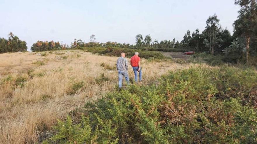 Zona de Santa Icía en la que Gesmaga pretende construir la planta de residuos industriales.