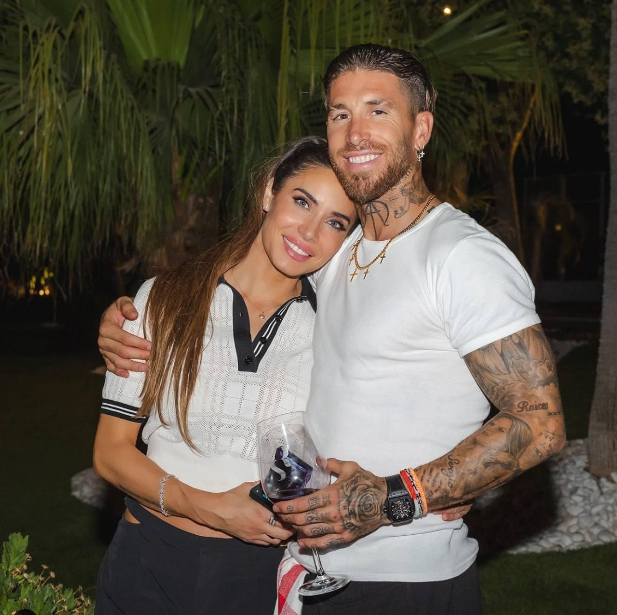 Pilar Rubio y Sergio Ramos via Instagram