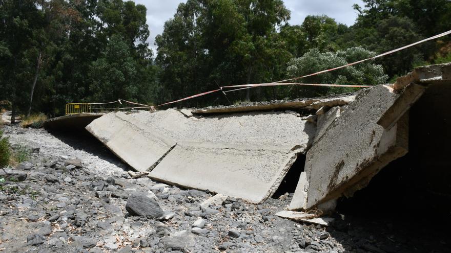 Faraján reparará el camino de Jubrique, dañado por las lluvias