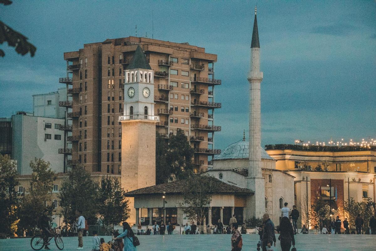 Tirana, la capital de Albania