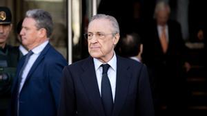 Archivo - El presidente del Real Madrid, Florentino Pérez.