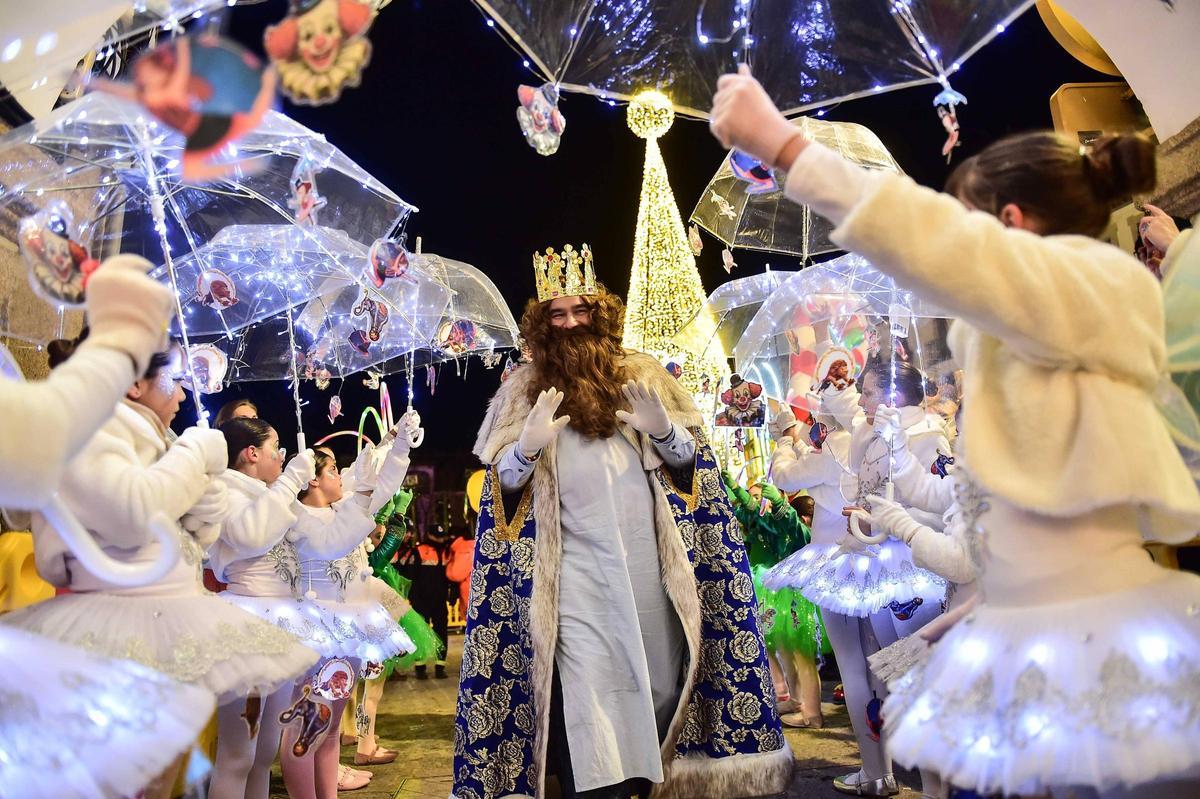 Las imágenes de la Cabalgata de Reyes Magos en Plasencia