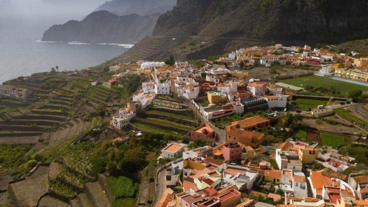 Vista aérea de Agulo