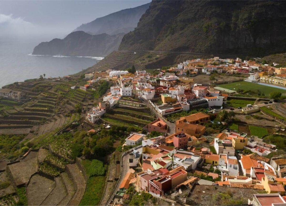 Vista aérea de Agulo