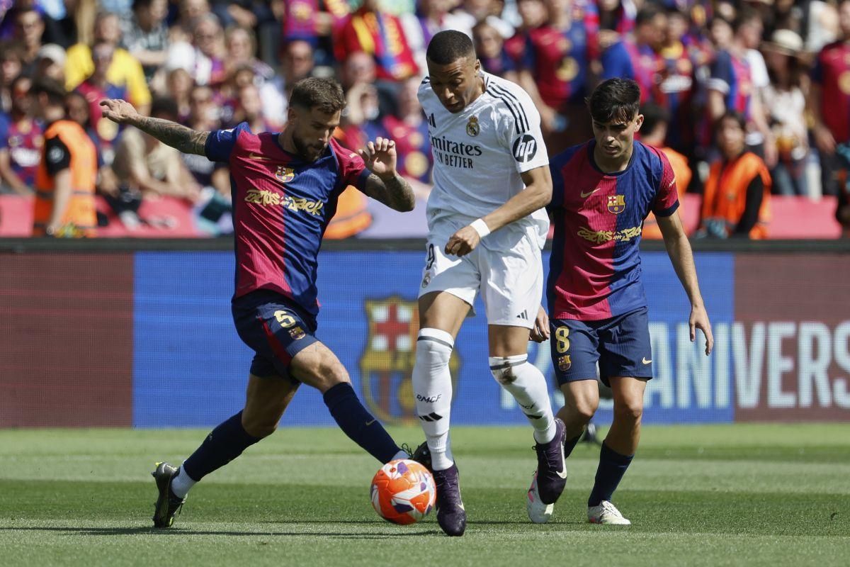 El Barça gana el clásico ante el Madrid en el estadi Lluis Companys