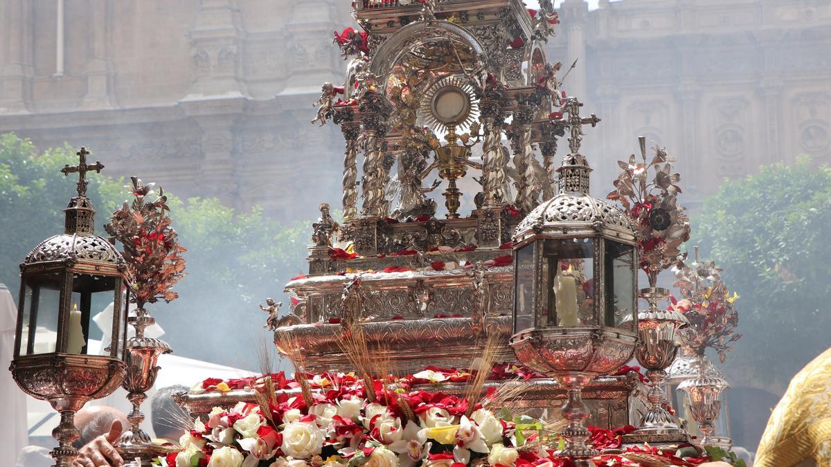 Procesión del Corpus en Murcia