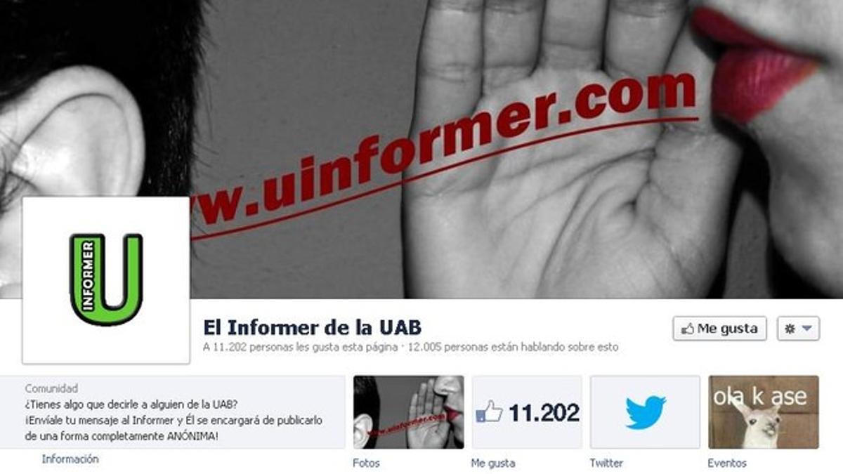 La portada del 'Informer' de la UAB